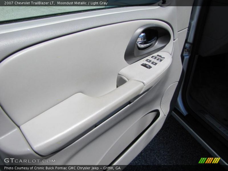 Moondust Metallic / Light Gray 2007 Chevrolet TrailBlazer LT