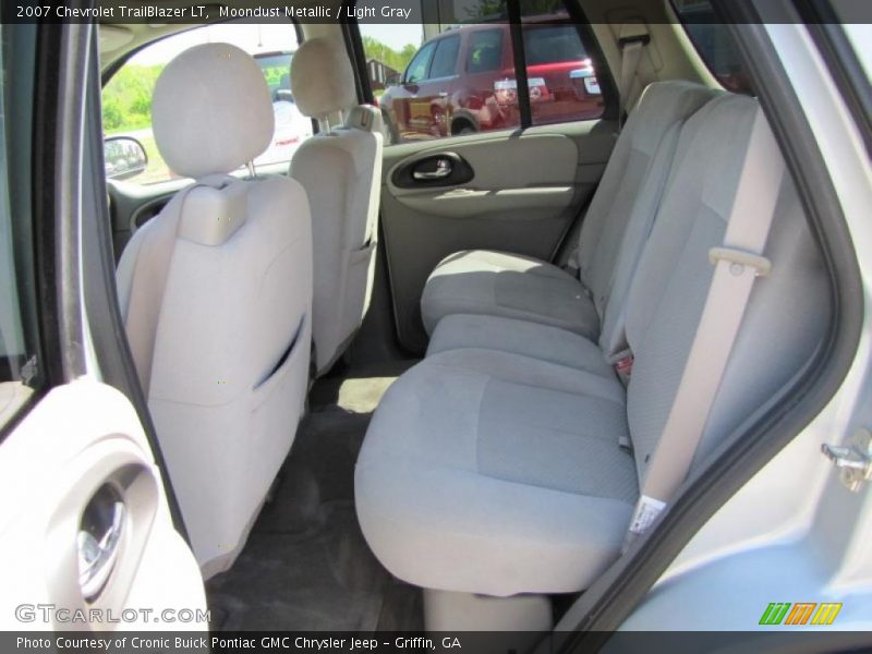 Moondust Metallic / Light Gray 2007 Chevrolet TrailBlazer LT