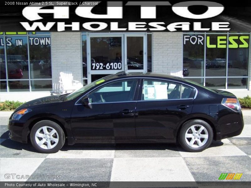 Super Black / Charcoal 2008 Nissan Altima 2.5 SL