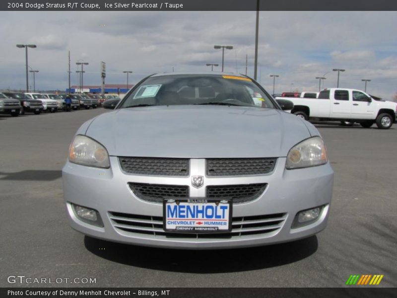 Ice Silver Pearlcoat / Taupe 2004 Dodge Stratus R/T Coupe