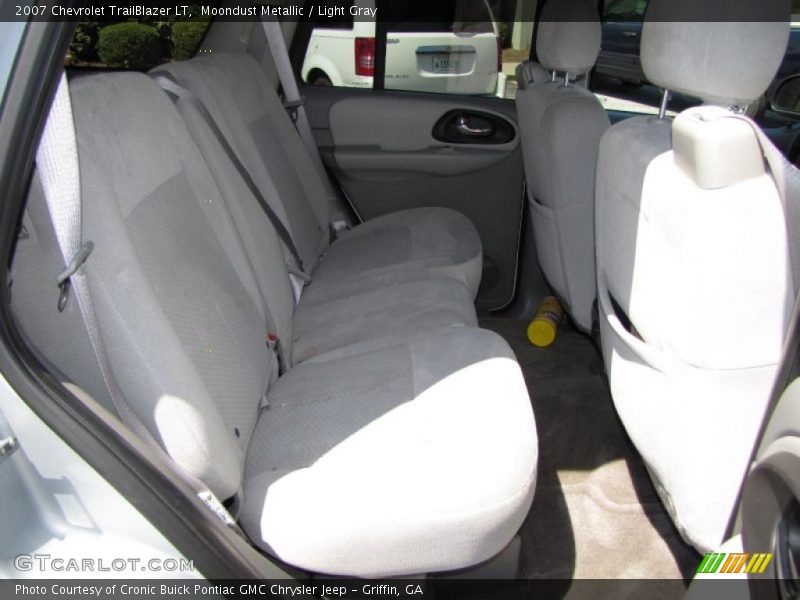 Moondust Metallic / Light Gray 2007 Chevrolet TrailBlazer LT