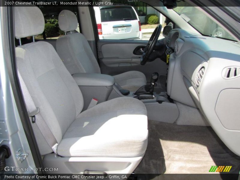 Moondust Metallic / Light Gray 2007 Chevrolet TrailBlazer LT