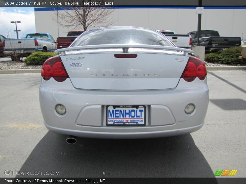 Ice Silver Pearlcoat / Taupe 2004 Dodge Stratus R/T Coupe