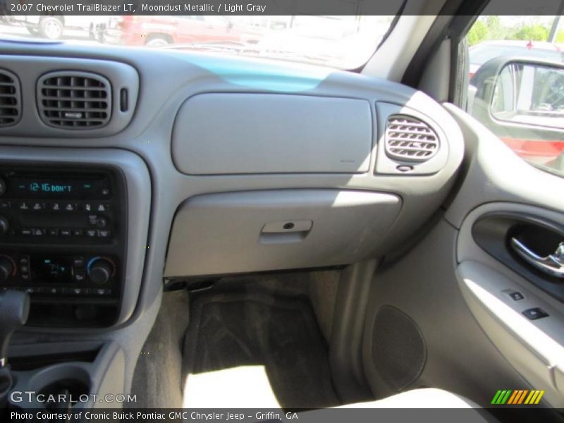Moondust Metallic / Light Gray 2007 Chevrolet TrailBlazer LT