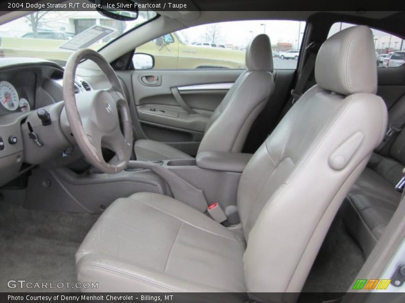  2004 Stratus R/T Coupe Taupe Interior