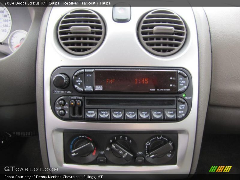 Controls of 2004 Stratus R/T Coupe