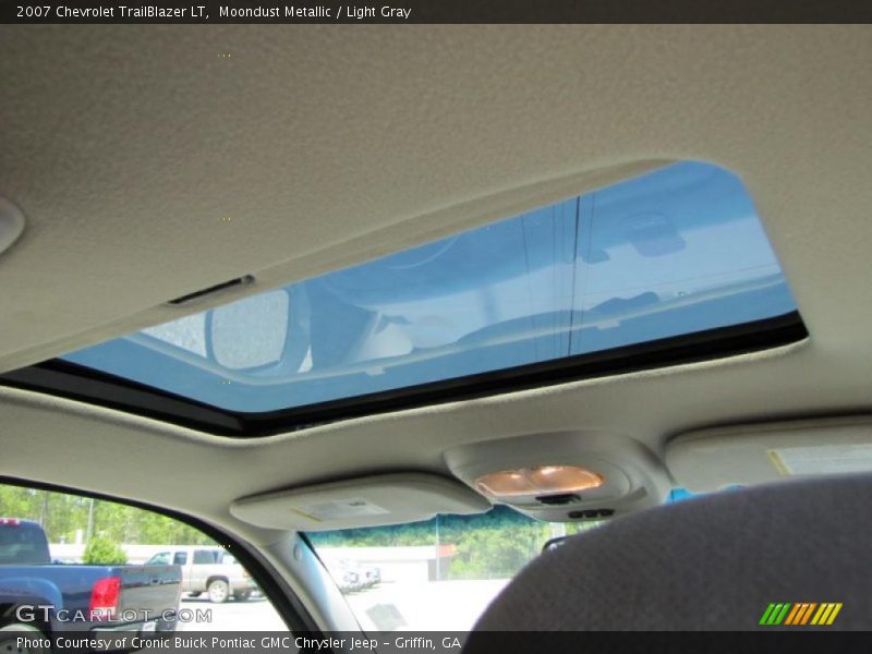 Moondust Metallic / Light Gray 2007 Chevrolet TrailBlazer LT