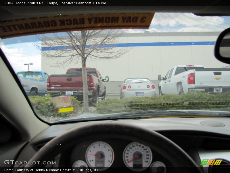 Ice Silver Pearlcoat / Taupe 2004 Dodge Stratus R/T Coupe