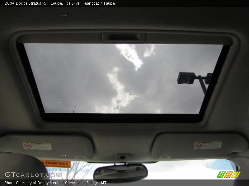 Ice Silver Pearlcoat / Taupe 2004 Dodge Stratus R/T Coupe