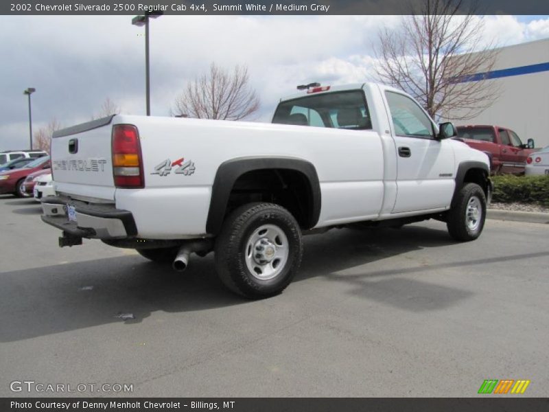  2002 Silverado 2500 Regular Cab 4x4 Summit White