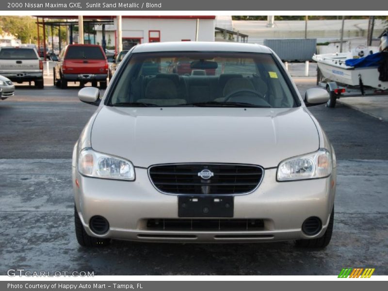 Sunlit Sand Metallic / Blond 2000 Nissan Maxima GXE