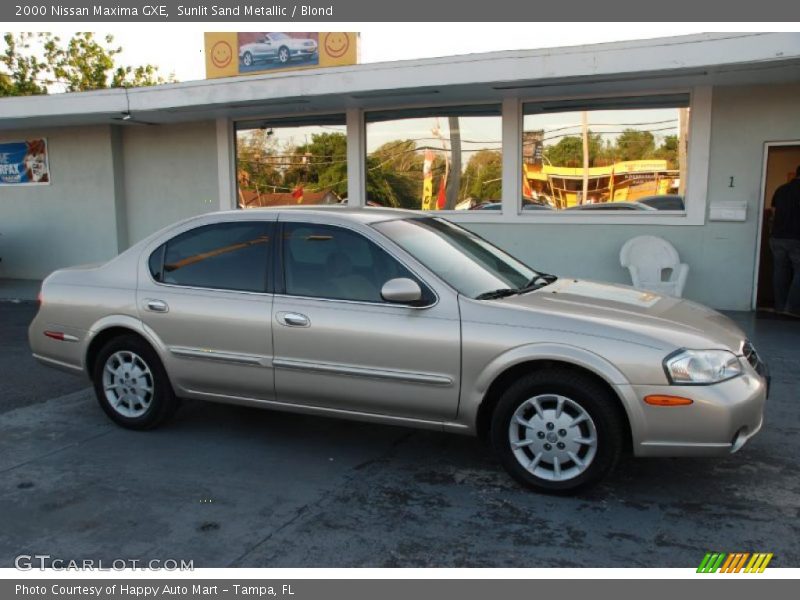 Sunlit Sand Metallic / Blond 2000 Nissan Maxima GXE
