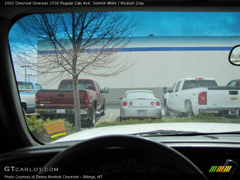 Summit White / Medium Gray 2002 Chevrolet Silverado 2500 Regular Cab 4x4
