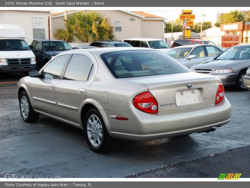 Sunlit Sand Metallic / Blond 2000 Nissan Maxima GXE