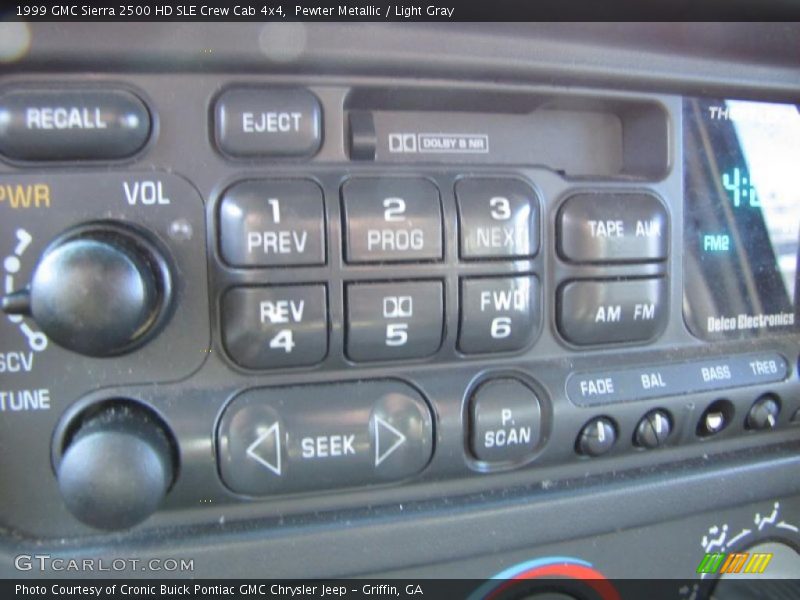 Pewter Metallic / Light Gray 1999 GMC Sierra 2500 HD SLE Crew Cab 4x4