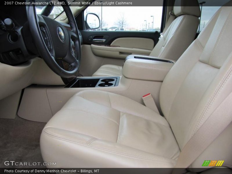  2007 Avalanche LTZ 4WD Ebony/Light Cashmere Interior