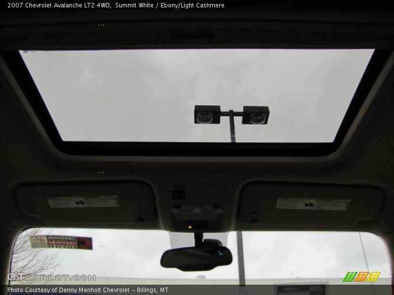 Summit White / Ebony/Light Cashmere 2007 Chevrolet Avalanche LTZ 4WD