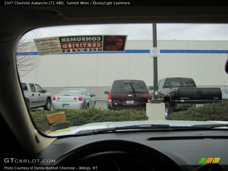 Summit White / Ebony/Light Cashmere 2007 Chevrolet Avalanche LTZ 4WD