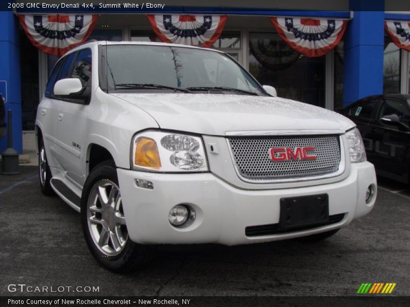 Summit White / Ebony 2008 GMC Envoy Denali 4x4
