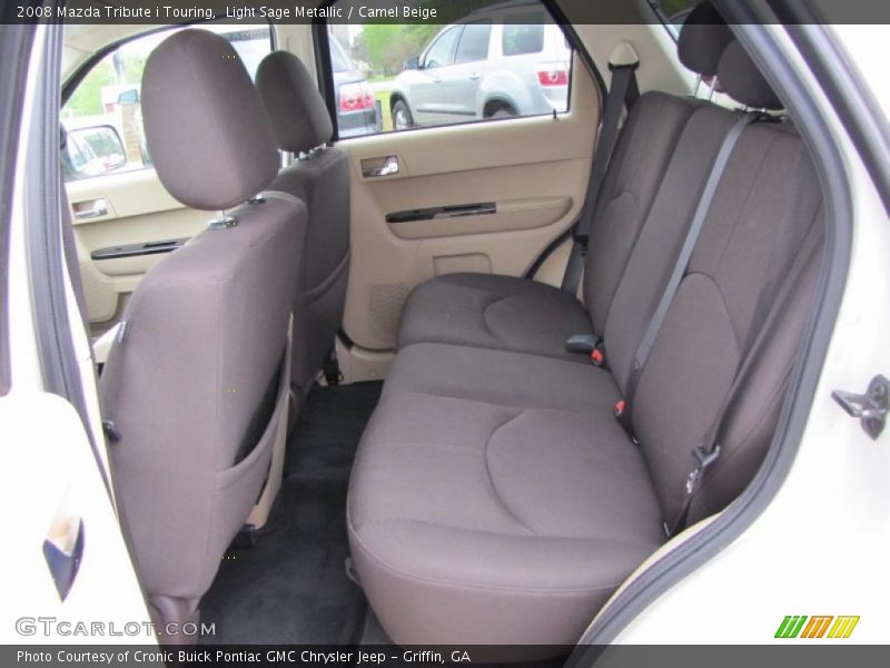 Light Sage Metallic / Camel Beige 2008 Mazda Tribute i Touring