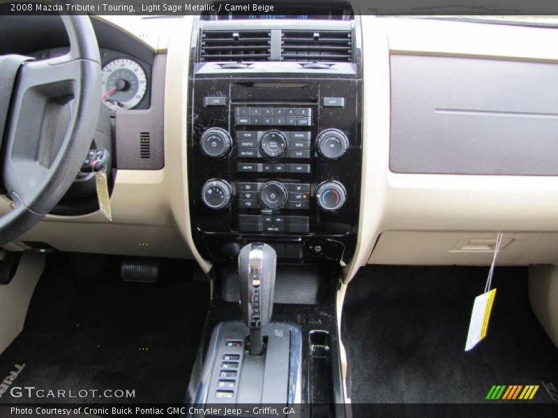 Light Sage Metallic / Camel Beige 2008 Mazda Tribute i Touring