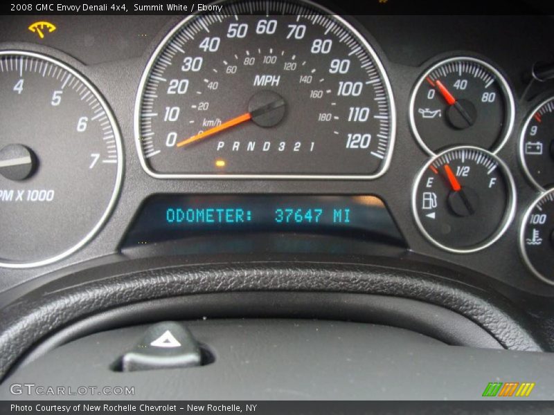 Summit White / Ebony 2008 GMC Envoy Denali 4x4