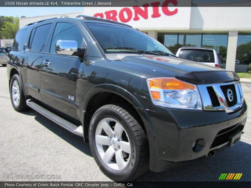 Timberline Green / Almond 2008 Nissan Armada LE 4x4