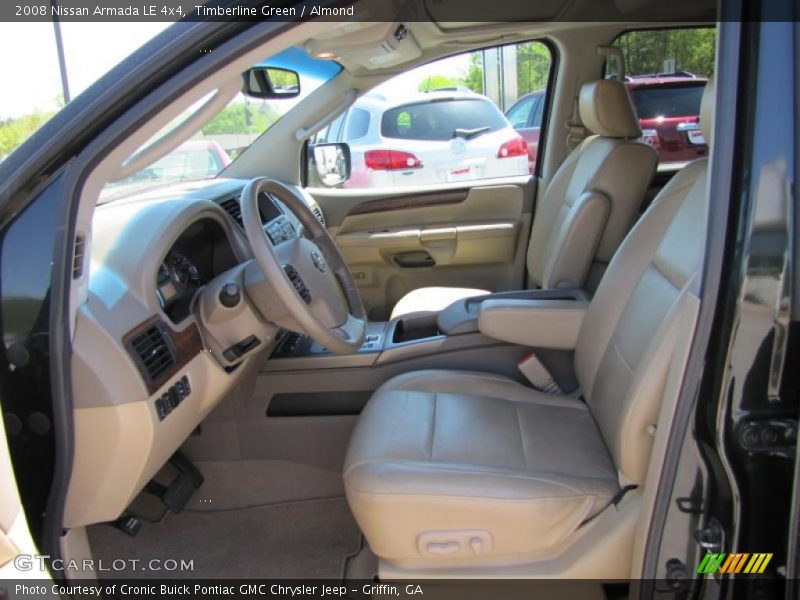 Timberline Green / Almond 2008 Nissan Armada LE 4x4