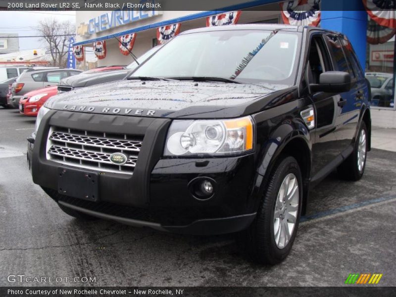 Narvik Black / Ebony Black 2008 Land Rover LR2 SE