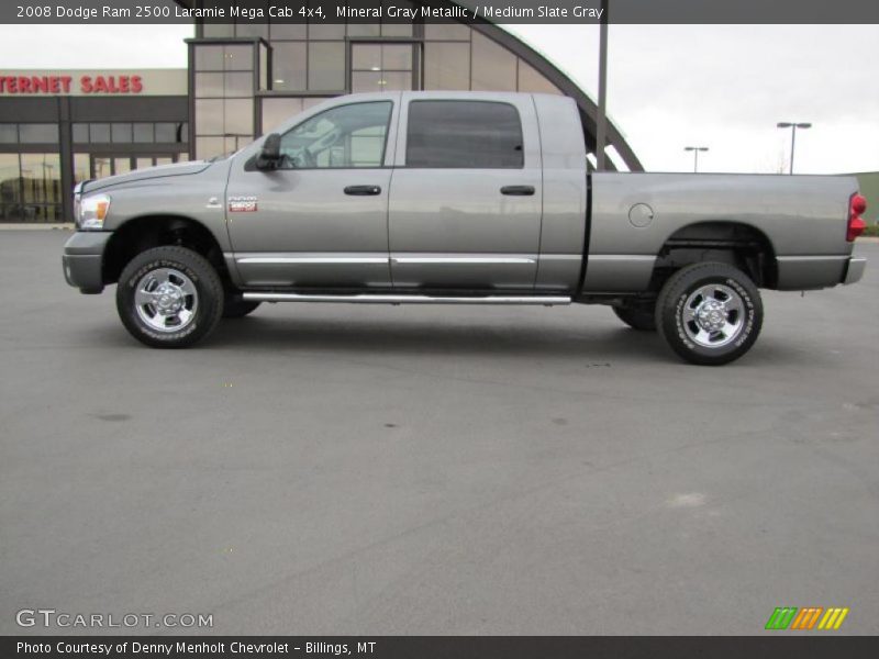  2008 Ram 2500 Laramie Mega Cab 4x4 Mineral Gray Metallic