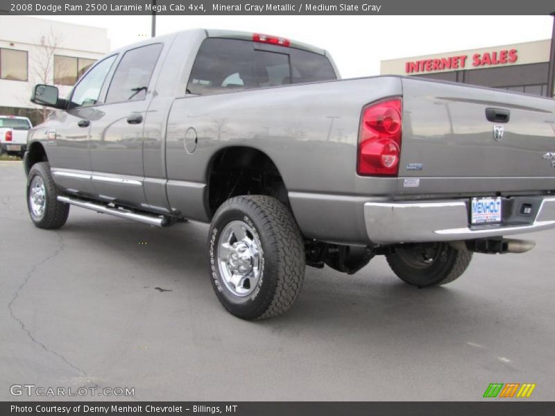 Mineral Gray Metallic / Medium Slate Gray 2008 Dodge Ram 2500 Laramie Mega Cab 4x4