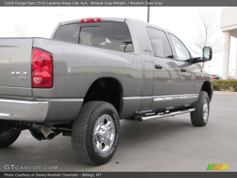 Mineral Gray Metallic / Medium Slate Gray 2008 Dodge Ram 2500 Laramie Mega Cab 4x4