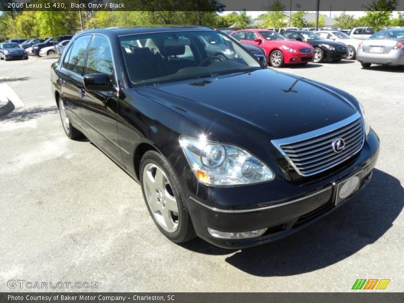 Black Onyx / Black 2006 Lexus LS 430