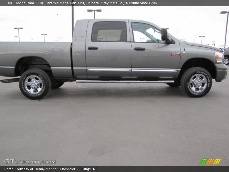 Mineral Gray Metallic / Medium Slate Gray 2008 Dodge Ram 2500 Laramie Mega Cab 4x4