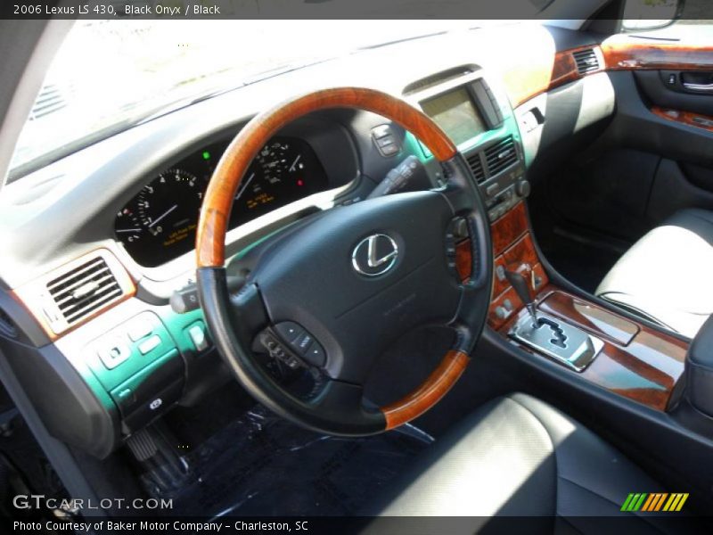 Black Onyx / Black 2006 Lexus LS 430