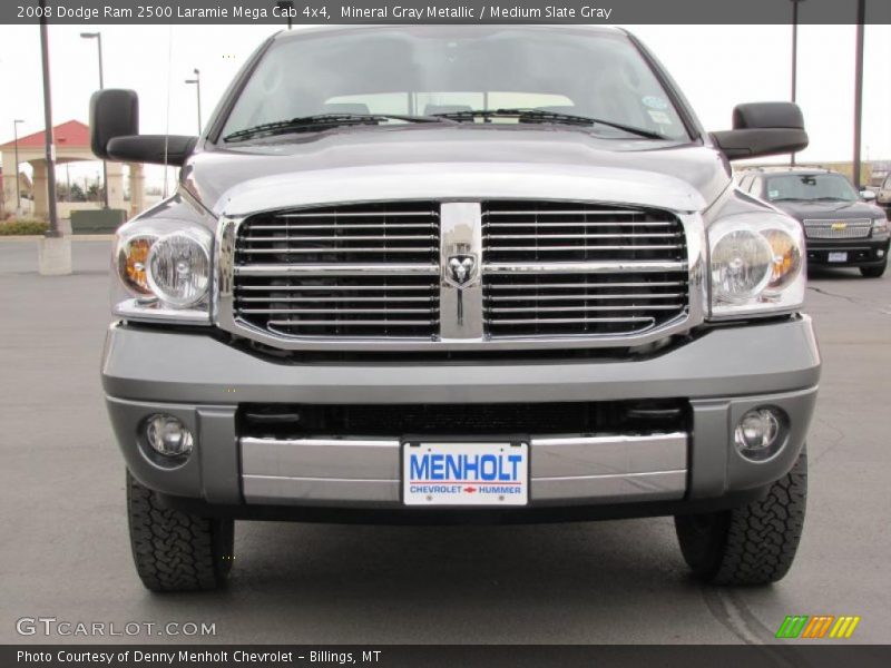 Mineral Gray Metallic / Medium Slate Gray 2008 Dodge Ram 2500 Laramie Mega Cab 4x4