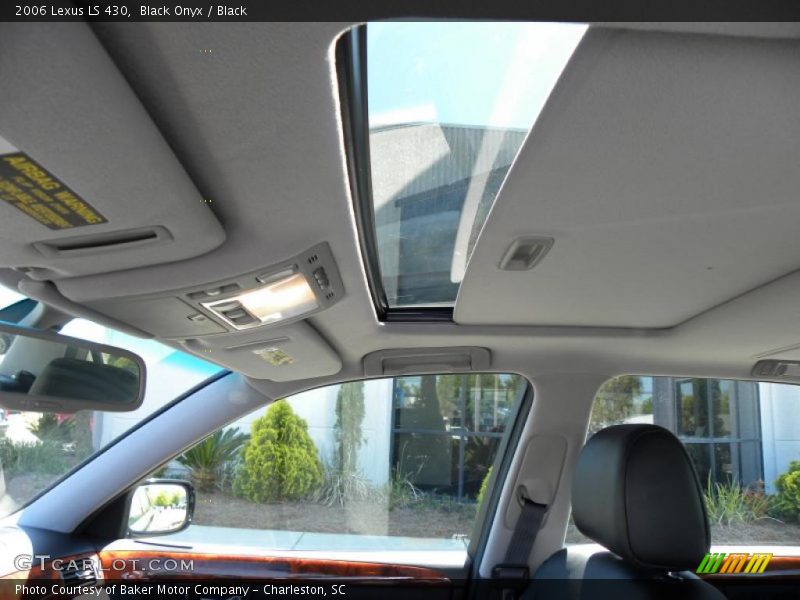 Black Onyx / Black 2006 Lexus LS 430