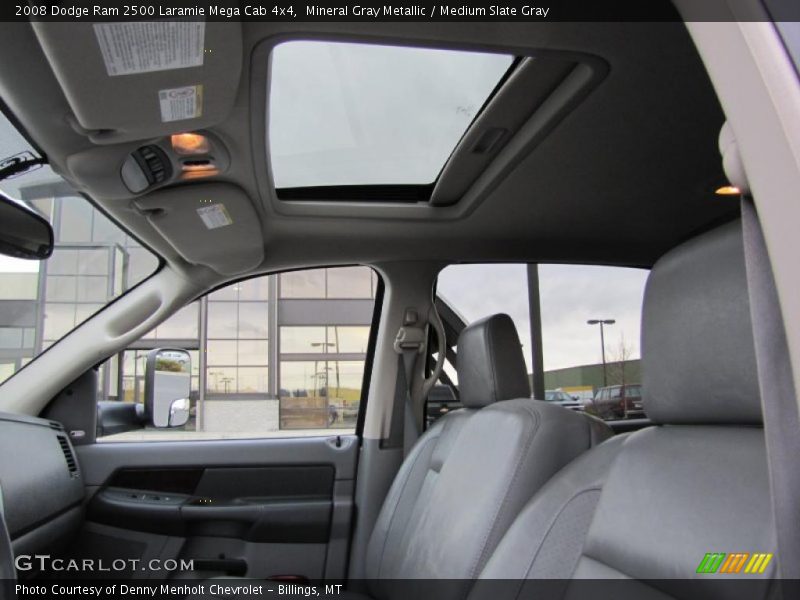  2008 Ram 2500 Laramie Mega Cab 4x4 Medium Slate Gray Interior