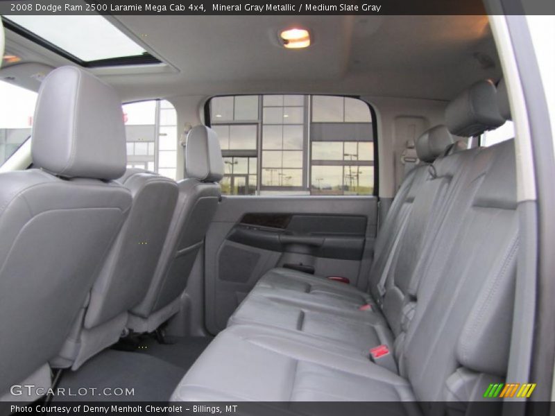  2008 Ram 2500 Laramie Mega Cab 4x4 Medium Slate Gray Interior