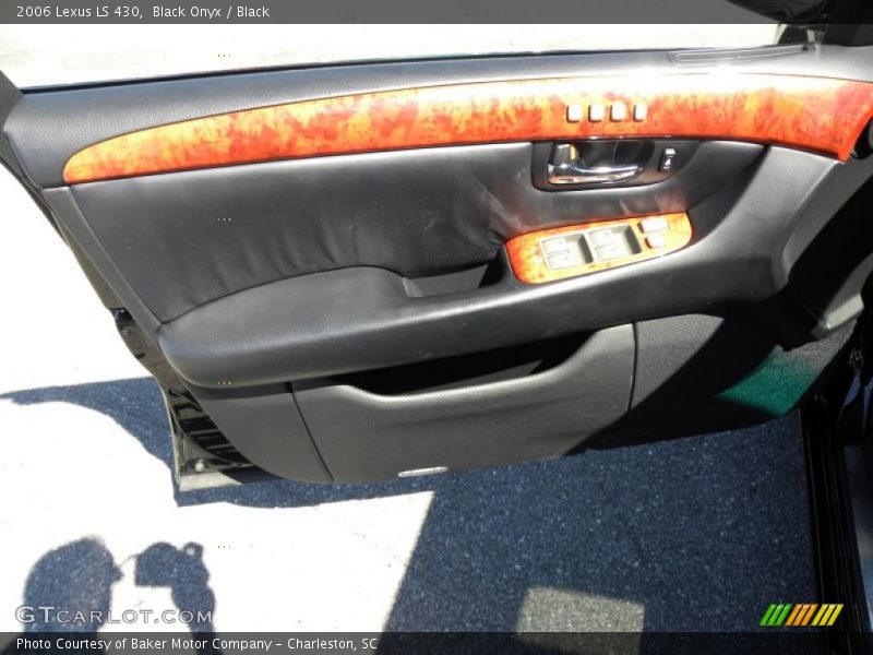 Black Onyx / Black 2006 Lexus LS 430