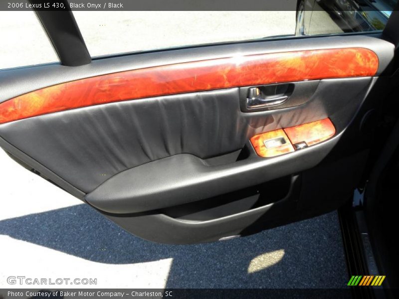 Black Onyx / Black 2006 Lexus LS 430