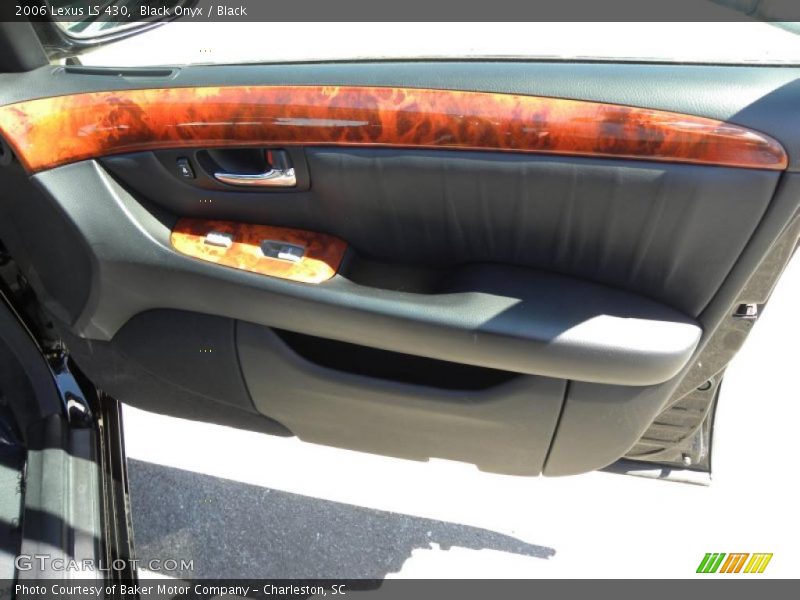 Black Onyx / Black 2006 Lexus LS 430