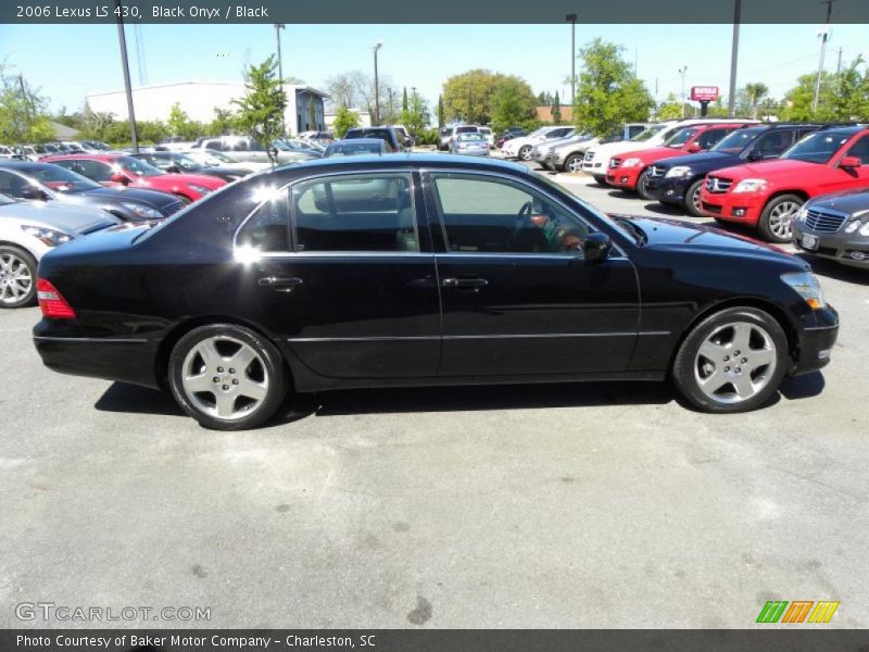Black Onyx / Black 2006 Lexus LS 430