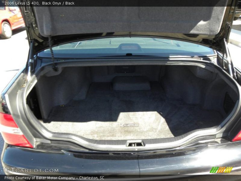 Black Onyx / Black 2006 Lexus LS 430
