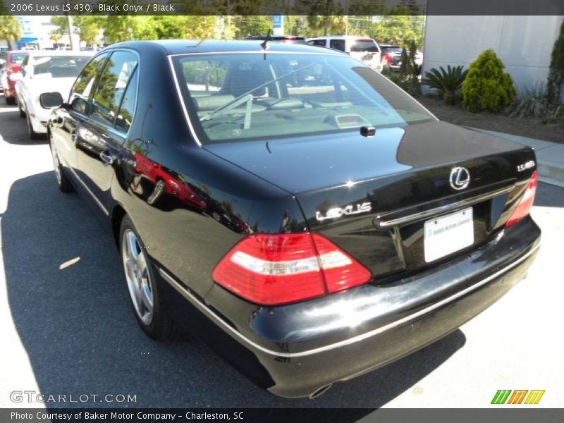 Black Onyx / Black 2006 Lexus LS 430