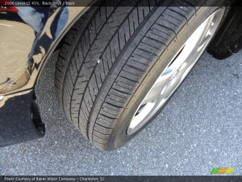 Black Onyx / Black 2006 Lexus LS 430