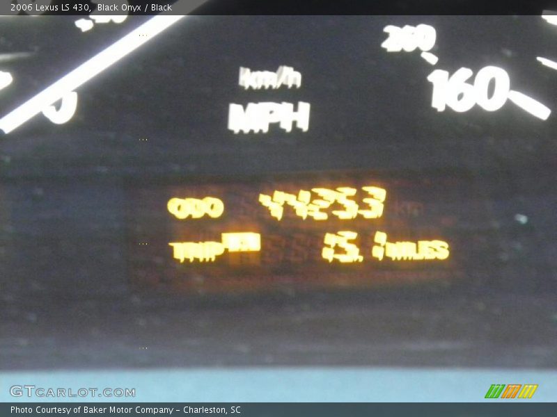 Black Onyx / Black 2006 Lexus LS 430