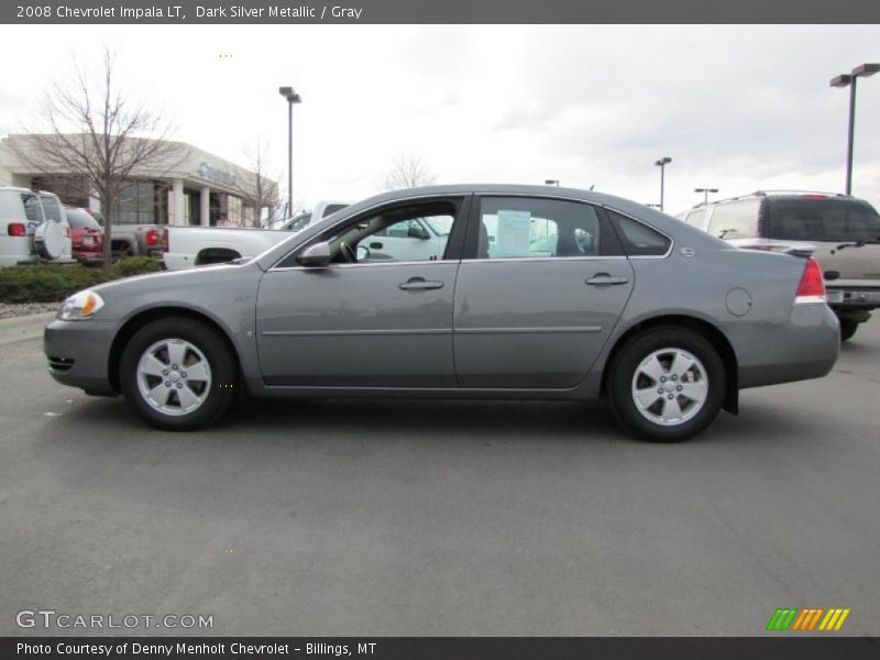 Dark Silver Metallic / Gray 2008 Chevrolet Impala LT