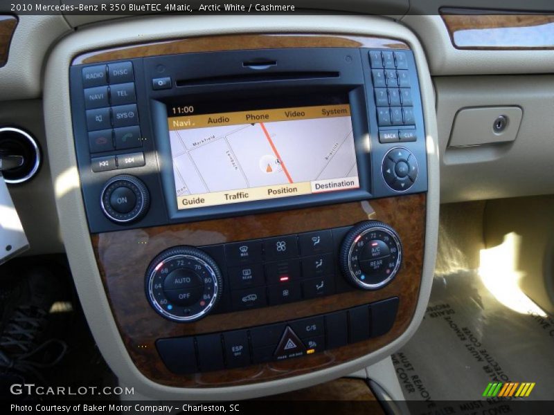 Navigation of 2010 R 350 BlueTEC 4Matic