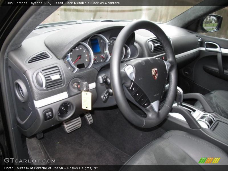 Basalt Black Metallic / Black w/Alcantara 2009 Porsche Cayenne GTS